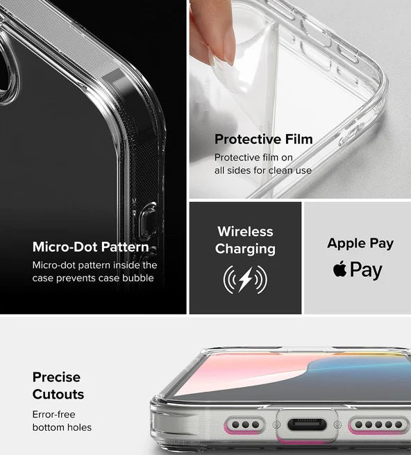 iPhone 16e 2025 Back Cover Case | Fusion Matte - Matte Clear