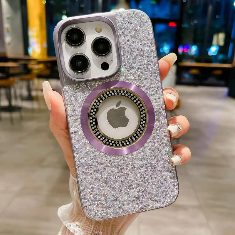 Luxury Hummy Case Sparkling Powder Case for iPhone