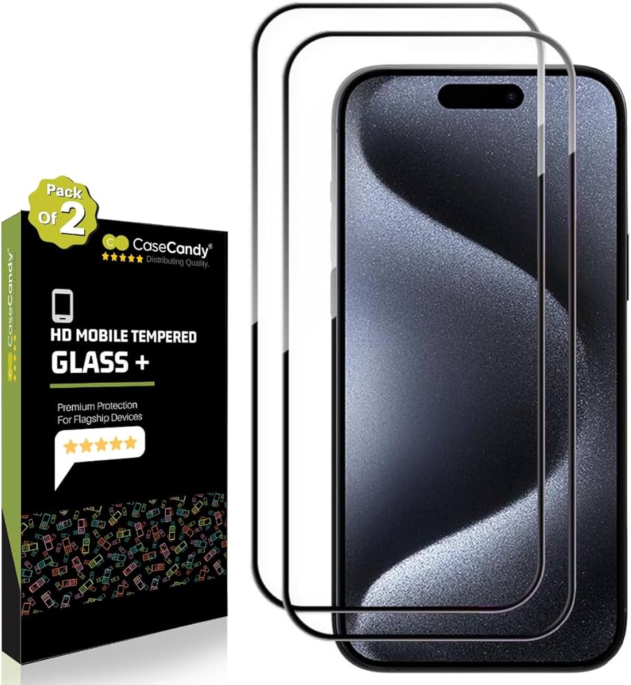 Full Cover Glass Screen Protector for iPhone