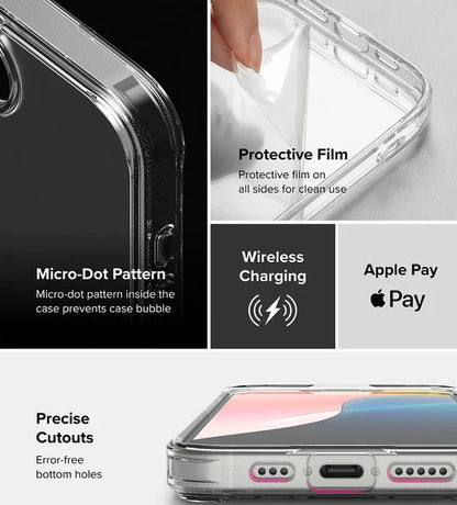 iPhone 16e 2025 Back Cover Case | Fusion Matte - Matte Clear