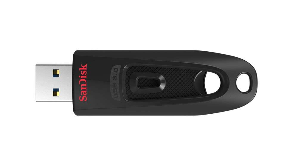 SanDisk SDCZ48-032G-135 Ultra USB 3.0 Pen Drive, 32 GB (Black)