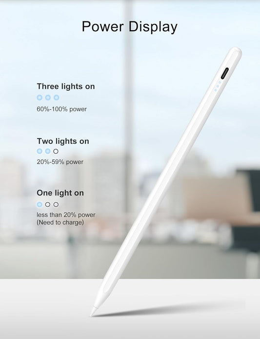 Android Tablet & iOS All iPad Pencil NO.1 Sales in US&EU,13 Mins Fast Charge Stylus Pen for iPad with Palm Rejection for 2018-2025 iPad Air 3/4/5/M2/M3, iPad mini 5/6, iPad 6/7/8/9/10/11, iPad Pro