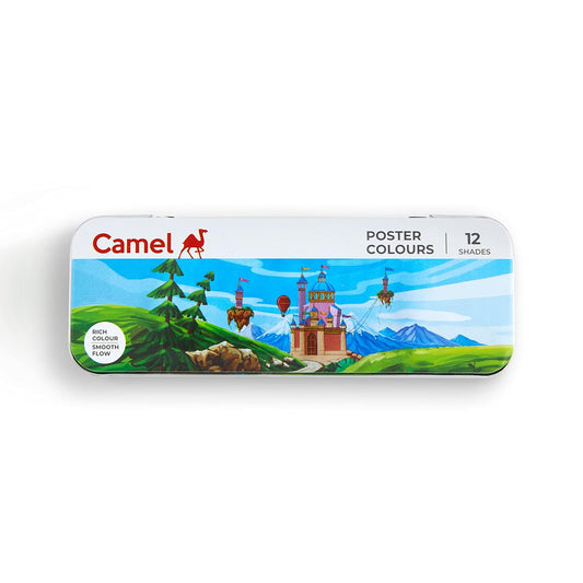 Camel Student Poster Color - 10Ml Each, 12 Shades, Multicolor