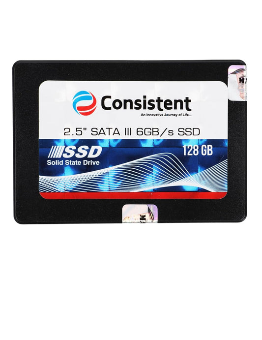Consistent 2.5 SATA 128 GB Laptop, Desktop Internal Solid State Drive (SSD) (CTSSD128S6 128GB SSD DRIVE)  (Interface: SATA, Form Factor: 2.5 Inch)