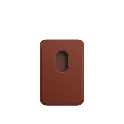 MagSafe Leather Wallet Card Holder