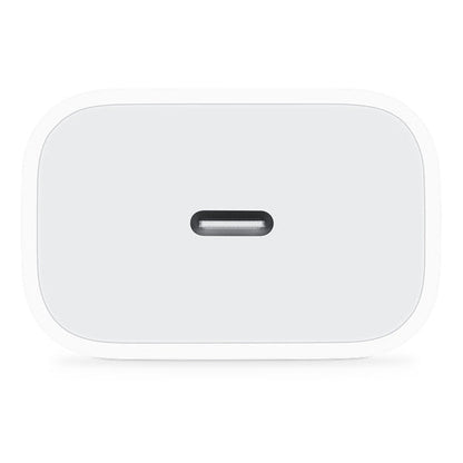 APPLE 20W ,USB-C POWER CHARGING ADAPTER WITH CABLE FOR IPHONE, IPAD & AIRPODS (WHITE)
