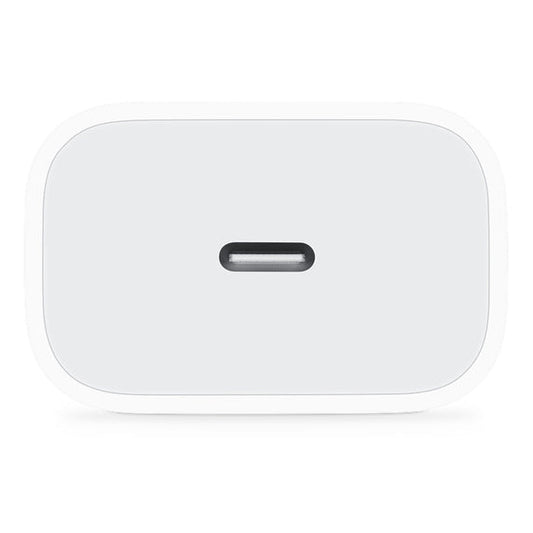 APPLE 20W ,USB-C POWER CHARGING ADAPTER WITH CABLE FOR IPHONE, IPAD & AIRPODS (WHITE)