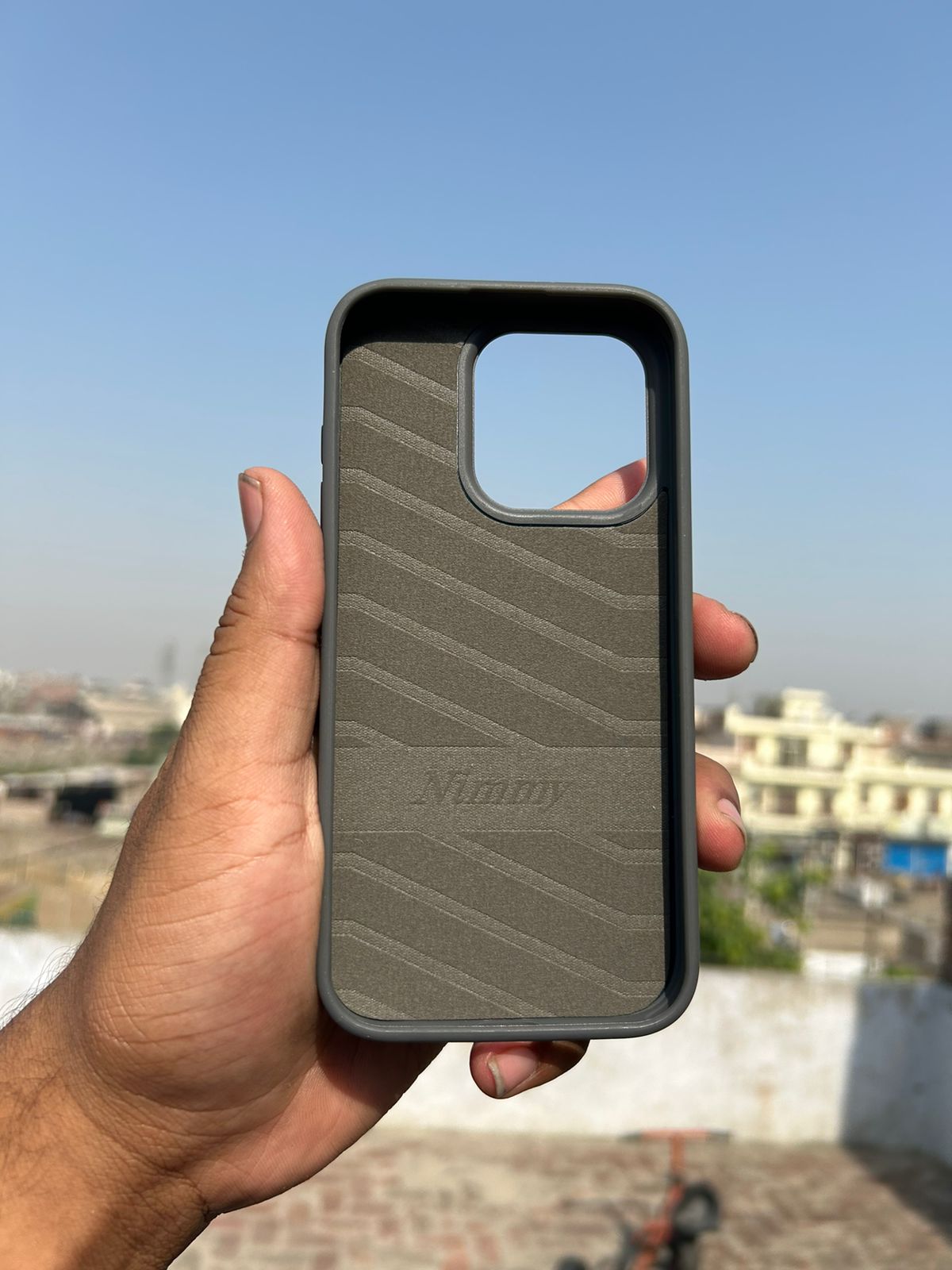 Nimmy Jacket Cool & Cute Embroidery Case Cover- For iPhone