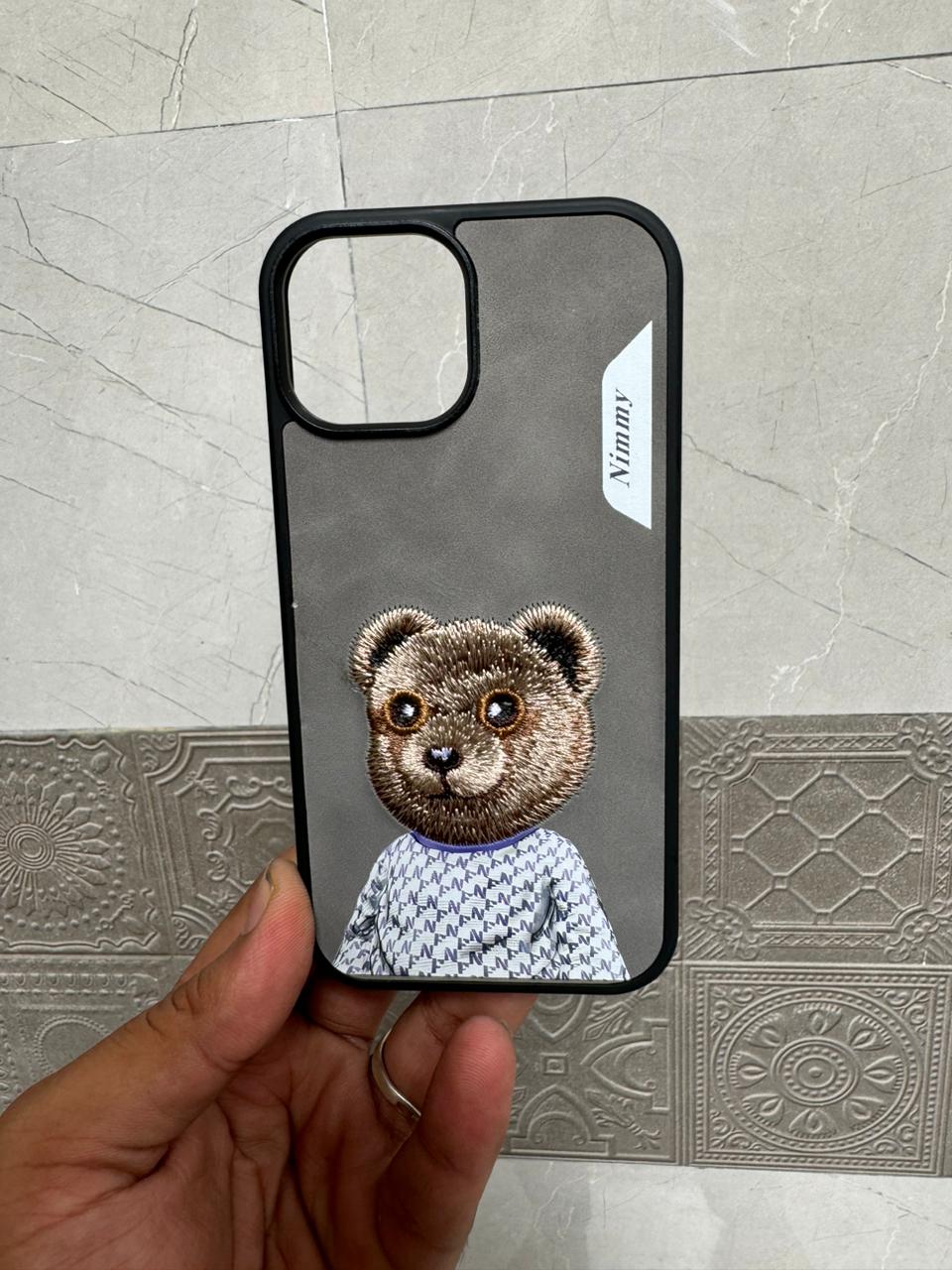 Nimmy Jacket Cool & Cute Embroidery Case Cover- For iPhone