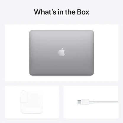 MacBook Air 2020 A2337 (Apple M1 Chip 13.3 Inch)- Refurbished , Fair, 8 GB / 256 GB SSD, MacOS, Space Grey